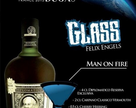 Cocktail à base de rhum Diplomatico : Cocktail Man on Fire