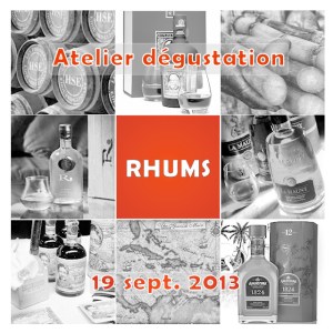 Dégustation de rhums