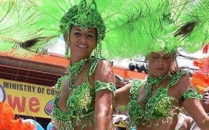 Carnaval sur l'île de Trinidad et Tobago 