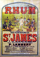 Affiche rhum Saint James