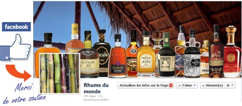 rhums du monde Facebook