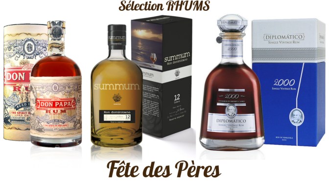 Fête des pères 2014 : Rhum vieux, mes coups de coeur