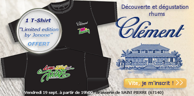Atelier découverte & dégustation des rhums Clément