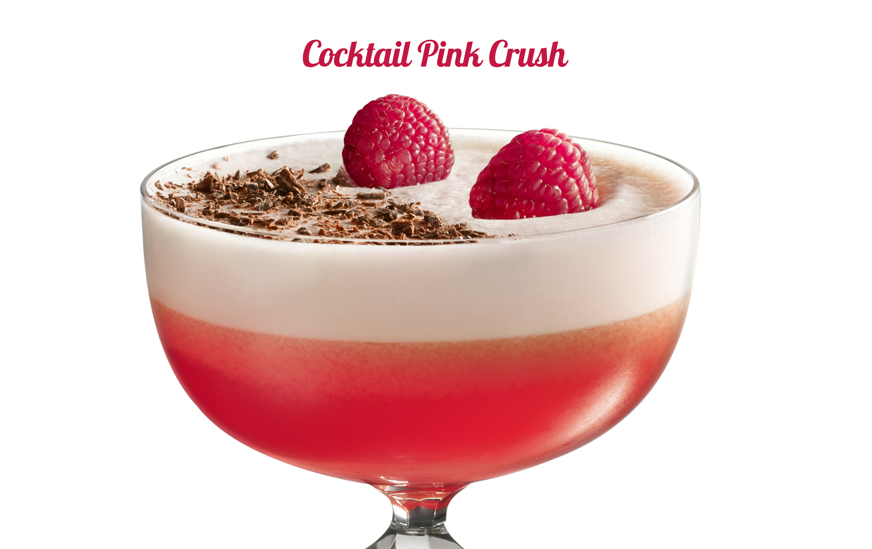 Recette cocktail à base de rhum : Pink crush | Le Guide du Rhum