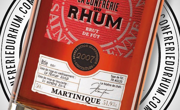 Un nouveau brut de fût HSE sélectionné par la Confrérie du Rhum