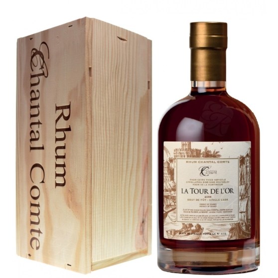 Rhum La Tour de l'Or Millésime 2005 - Brût de Fût